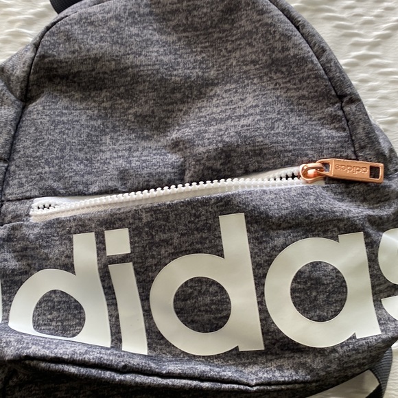 Adidas mini gray backpack. - Picture 4 of 9